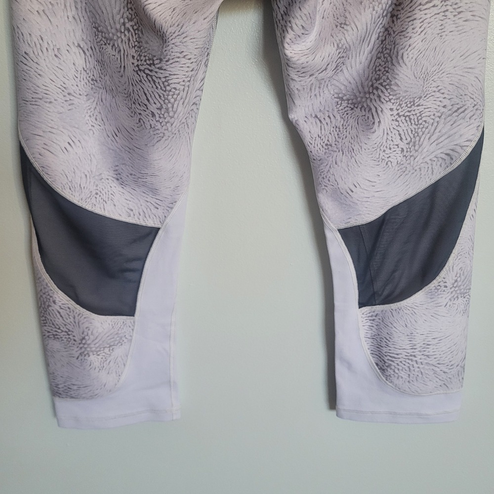 CALIA Limited Edition Athleisure Leggings Mesh Insert Grey Size M Capri Pants - Picture 5 of 10